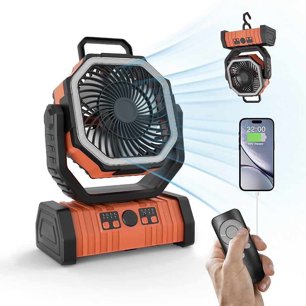Outdoor Household Power Bank LED Light Camping Fan (Copy) (Copy) (Copy)