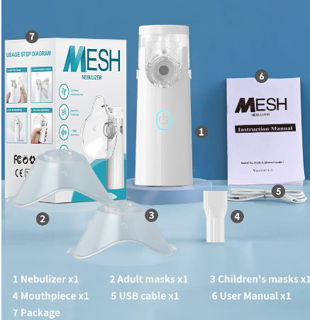 Portable Nebulizer Handheld Asthma Inhaler Device (Copy)