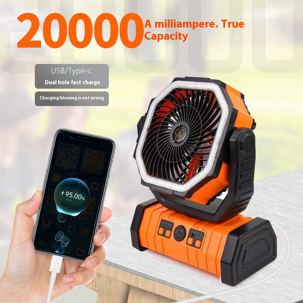 Outdoor Household Power Bank LED Light Camping Fan (Copy) (Copy) (Copy)