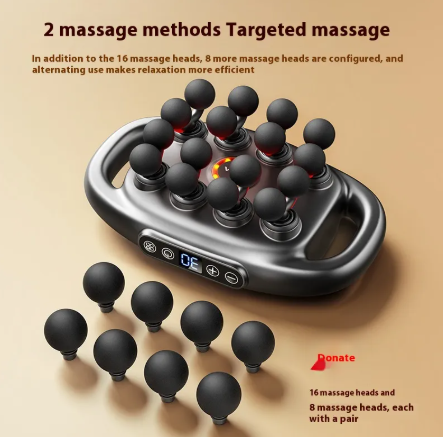 Deep Tissue Muscle Massage Gun, 8/16 Heads (Copy)